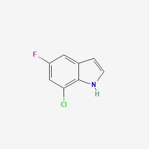 7-chloro-5-fluoro-1H-indole CAS 259860-01-0