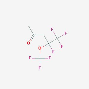 4,5,5,5-tetrafluoro-4-(trifluoromethoxy)pentan-2-one CAS 261760-18-3