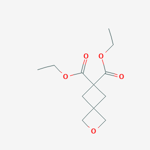 diethyl 2-oxaspiro[3.3]heptane-6,6-dicarboxylate CAS 26593-41-9