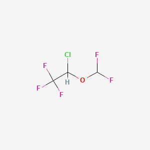 2-chloro-2-(difluoromethoxy)-1,1,1-trifluoroethane CAS 26675-46-7