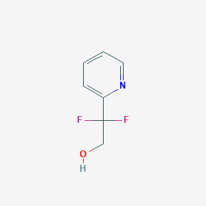 2,2-difluoro-2-pyridin-2-ylethanol CAS 267875-65-0