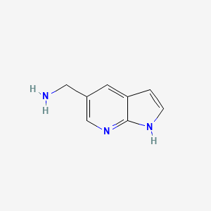 1H-pyrrolo[2,3-b]pyridin-5-ylmethanamine CAS 267876-25-5