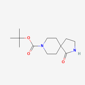 tert-butyl 1-oxo-2,8-diazaspiro[4.5]decane-8-carboxylate CAS 268550-48-7