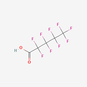 2,2,3,3,4,4,5,5,5-nonafluoropentanoic acid CAS 2706-90-3