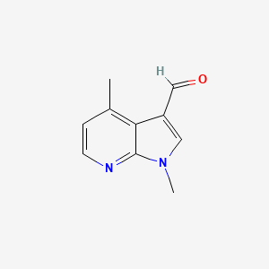 1,4-dimethylpyrrolo[2,3-b]pyridine-3-carbaldehyde CAS 27284-69-1