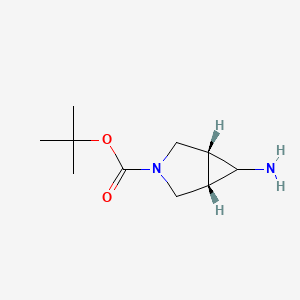tert-butyl (1R,5S)-6-amino-3-azabicyclo[3.1.0]hexane-3-carboxylate CAS 273206-92-1