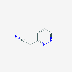 2-pyridazin-3-ylacetonitrile CAS 27349-80-0