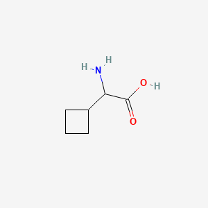 2-amino-2-cyclobutylacetic acid CAS 28024-69-3