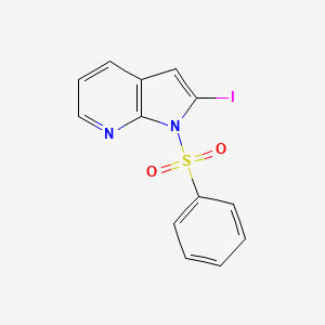 1-(benzenesulfonyl)-2-iodopyrrolo[2,3-b]pyridine CAS 282734-63-8