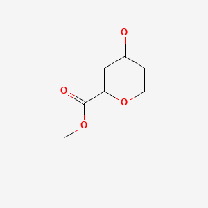 ethyl 4-oxooxane-2-carboxylate CAS 287193-07-1