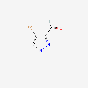 4-bromo-1-methylpyrazole-3-carbaldehyde CAS 287917-96-8