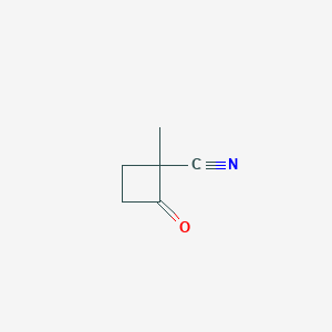 1-methyl-2-oxocyclobutane-1-carbonitrile CAS 287958-89-8