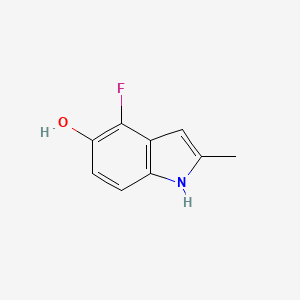 4-fluoro-2-methyl-1H-indol-5-ol CAS 288385-88-6