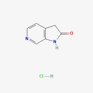 1,3-dihydropyrrolo[2,3-c]pyridin-2-one;hydrochloride CAS 295327-22-9