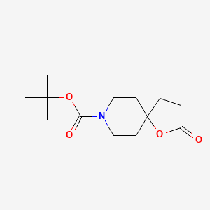 tert-butyl 2-oxo-1-oxa-8-azaspiro[4.5]decane-8-carboxylate CAS 301226-27-7