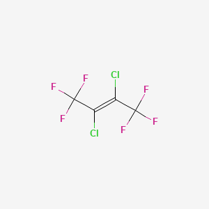 (E)-2,3-dichloro-1,1,1,4,4,4-hexafluorobut-2-ene CAS 303-04-8