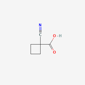 1-cyanocyclobutane-1-carboxylic acid CAS 30491-91-9