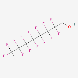 2,2,3,3,4,4,5,5,6,6,7,7,8,8,8-pentadecafluorooctan-1-ol CAS 307-30-2