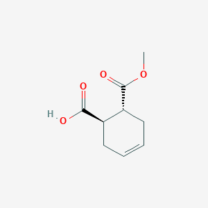 (1R,6R)-6-methoxycarbonylcyclohex-3-ene-1-carboxylic acid CAS 31139-03-4