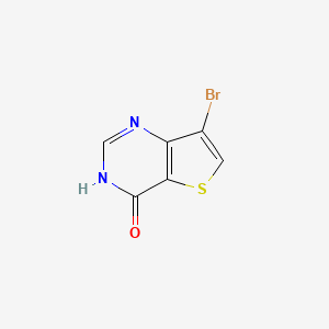 7-bromo-3H-thieno[3,2-d]pyrimidin-4-one CAS 31169-25-2