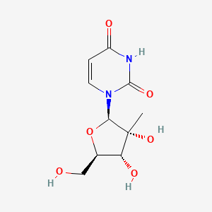 1-[(2R,3R,4R,5R)-3,4-dihydroxy-5-(hydroxymethyl)-3-methyloxolan-2-yl]pyrimidine-2,4-dione CAS 31448-54-1