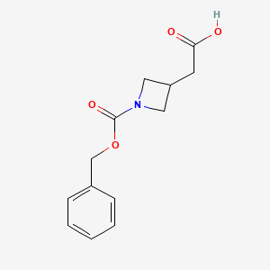 2-(1-phenylmethoxycarbonylazetidin-3-yl)acetic acid CAS 319470-14-9