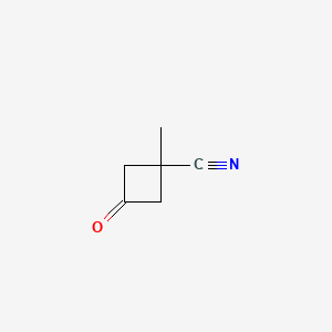1-methyl-3-oxocyclobutane-1-carbonitrile CAS 32082-17-0