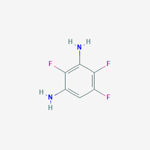 2,4,5-trifluorobenzene-1,3-diamine CAS 321182-37-0