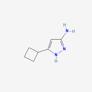 5-cyclobutyl-1H-pyrazol-3-amine CAS 326827-21-8
