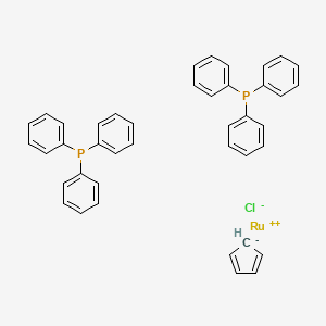 cyclopenta-1,3-diene;ruthenium(2+);bis(triphenylphosphane);chloride CAS 32993-05-8