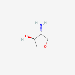 (3S,4R)-4-aminooxolan-3-ol CAS 330975-13-8