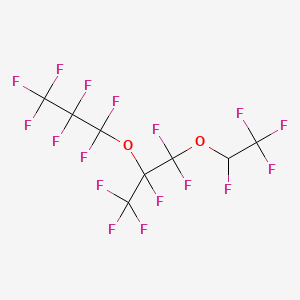 1,1,1,2,3,3-hexafluoro-2-(1,1,2,2,3,3,3-heptafluoropropoxy)-3-(1,2,2,2-tetrafluoroethoxy)propane CAS 3330-14-1