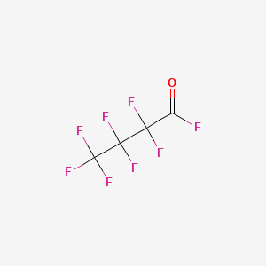 2,2,3,3,4,4,4-heptafluorobutanoyl fluoride CAS 335-42-2