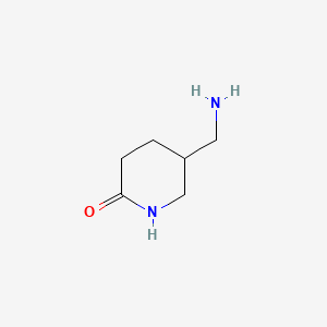 5-(aminomethyl)piperidin-2-one CAS 339182-26-2