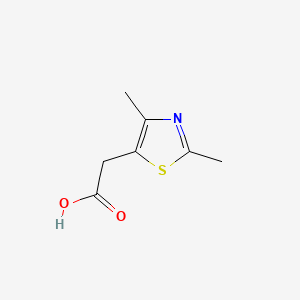 2-(2,4-dimethyl-1,3-thiazol-5-yl)acetic acid CAS 34272-65-6
