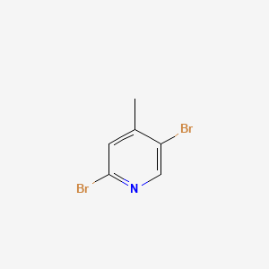 2,5-dibromo-4-methylpyridine CAS 3430-26-0