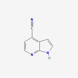 1H-pyrrolo[2,3-b]pyridine-4-carbonitrile CAS 344327-11-3