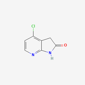 4-chloro-1,3-dihydropyrrolo[2,3-b]pyridin-2-one CAS 346599-62-0