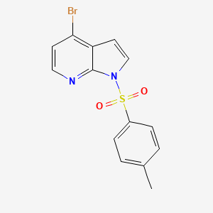 4-bromo-1-(4-methylphenyl)sulfonylpyrrolo[2,3-b]pyridine CAS 348640-07-3