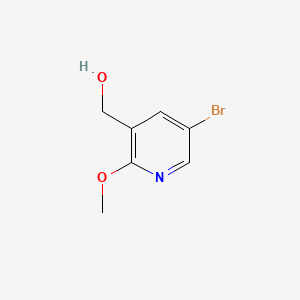 (5-bromo-2-methoxy-3-pyridinyl)methanol CAS 351410-47-4