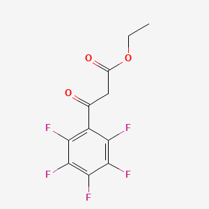 ethyl 3-oxo-3-(2,3,4,5,6-pentafluorophenyl)propanoate CAS 3516-87-8
