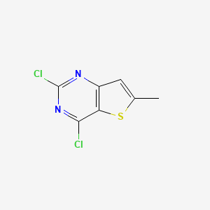 2,4-dichloro-6-methylthieno[3,2-d]pyrimidine CAS 35265-82-8
