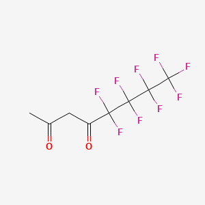5,5,6,6,7,7,8,8,8-nonafluorooctane-2,4-dione CAS 355-84-0
