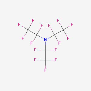 1,1,2,2,2-pentafluoro-N,N-bis(1,1,2,2,2-pentafluoroethyl)ethanamine CAS 359-70-6