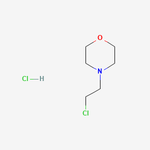 4-(2-chloroethyl)morpholine;hydrochloride CAS 3647-69-6