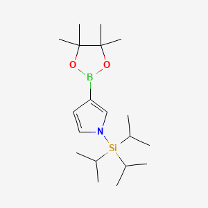 tri(propan-2-yl)-[3-(4,4,5,5-tetramethyl-1,3,2-dioxaborolan-2-yl)pyrrol-1-yl]silane CAS 365564-11-0