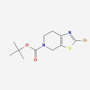 tert-butyl 2-bromo-6,7-dihydro-4H-[1,3]thiazolo[5,4-c]pyridine-5-carboxylate CAS 365996-06-1