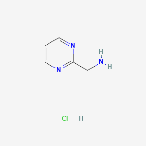 pyrimidin-2-ylmethanamine;hydrochloride CAS 372118-67-7