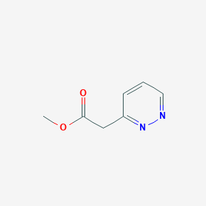 methyl 2-pyridazin-3-ylacetate CAS 37444-32-9
