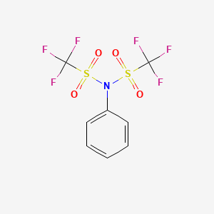 1,1,1-trifluoro-N-phenyl-N-(trifluoromethylsulfonyl)methanesulfonamide CAS 37595-74-7